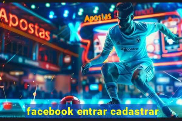 facebook entrar cadastrar